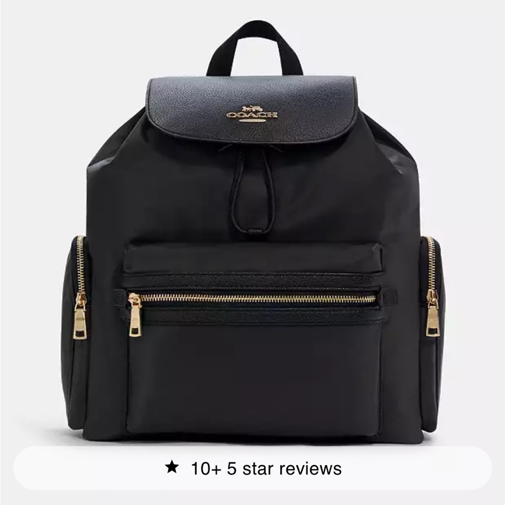Like new Coach diaper backpack